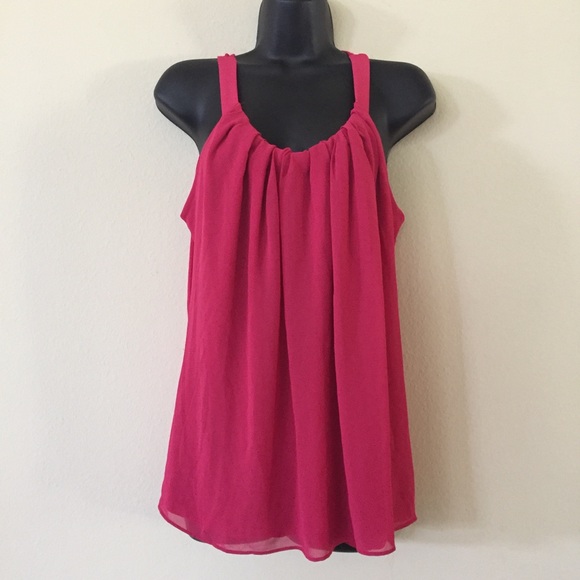 Banana Republic Tops - Banana Republic Pink Tank Top Size Large